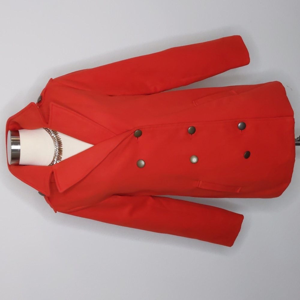 Old Navy Red Pea Coat XXL size 16